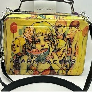 Marc Jacobs x Lauren Tsai Collaboration Box Bag LIMITED EDITION MJ Crossbody Bag